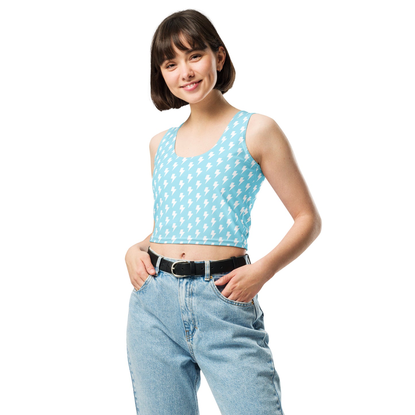 Celestial Bolt Crop Top