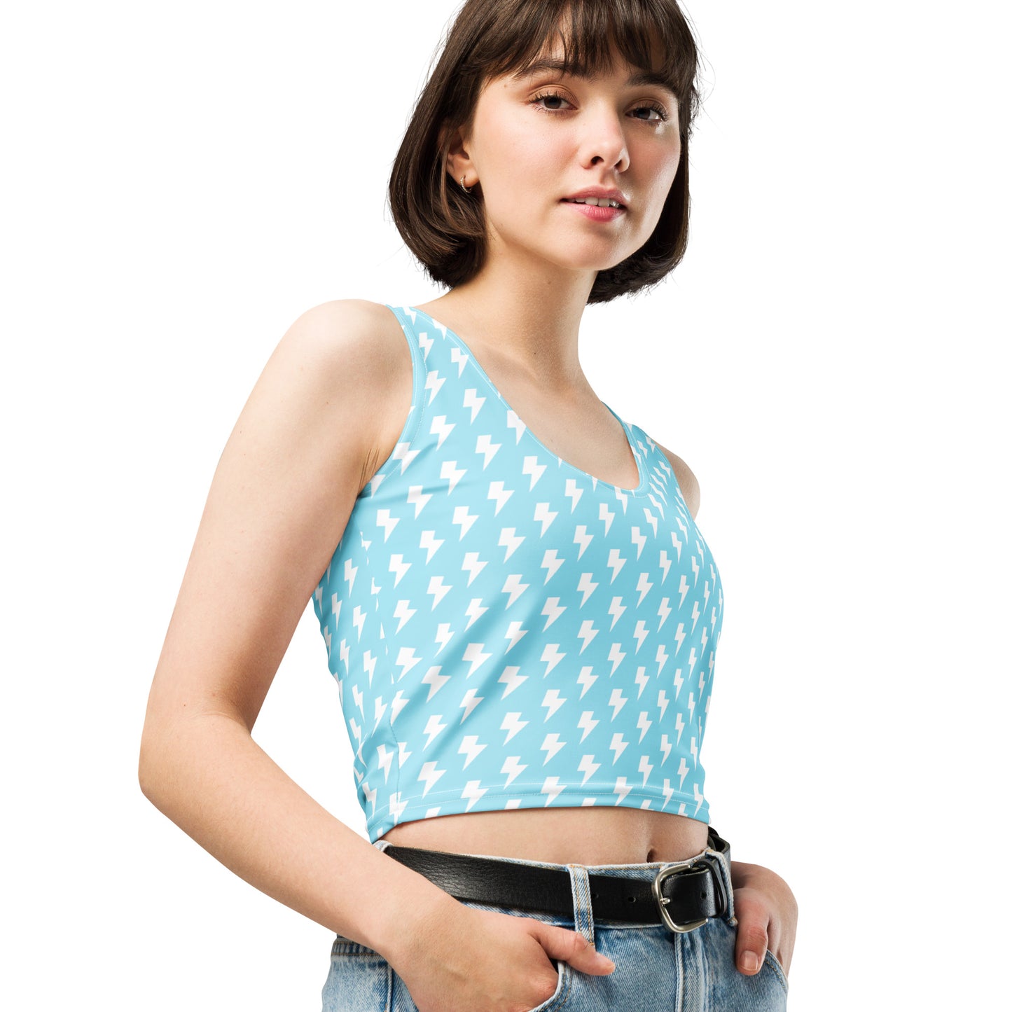Celestial Bolt Crop Top