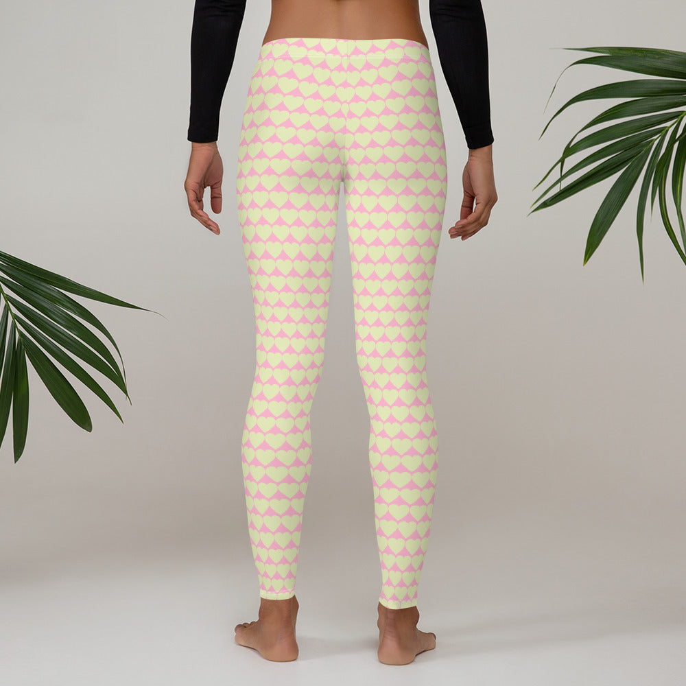 Limeade Romance Leggings