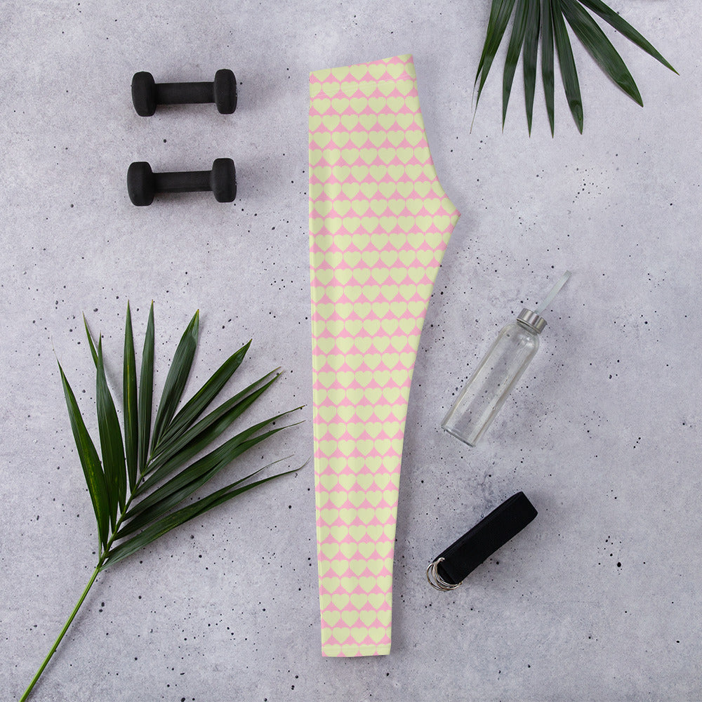 Limeade Romance Leggings