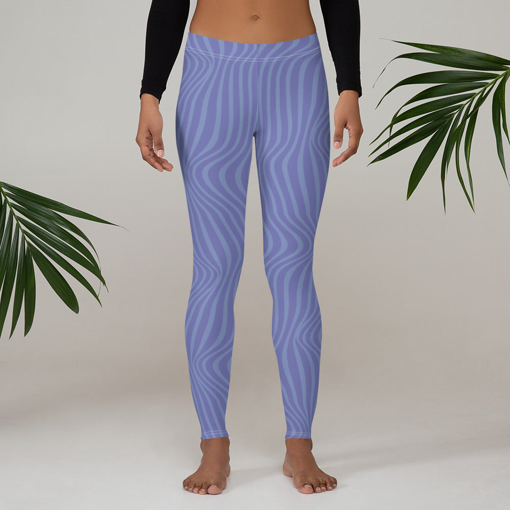 Lavender Ripple Leggings