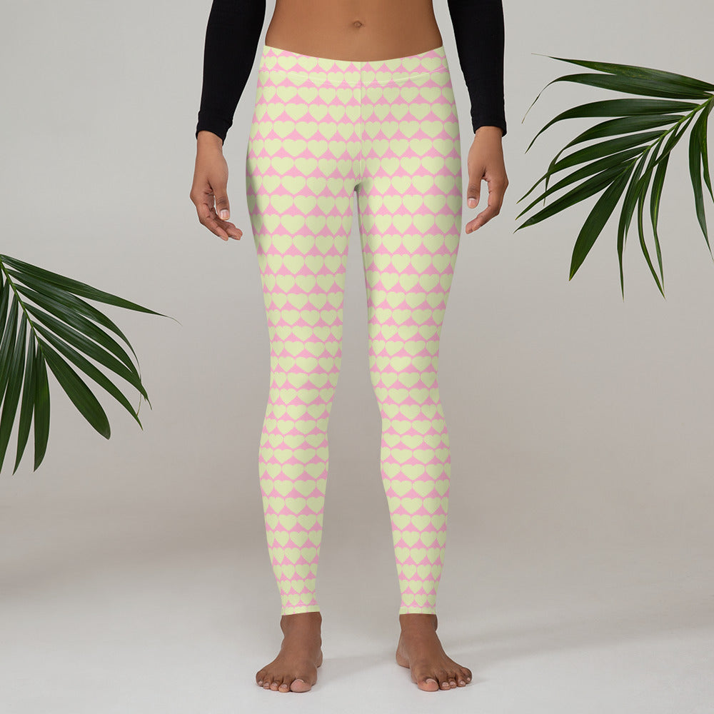Limeade Romance Leggings