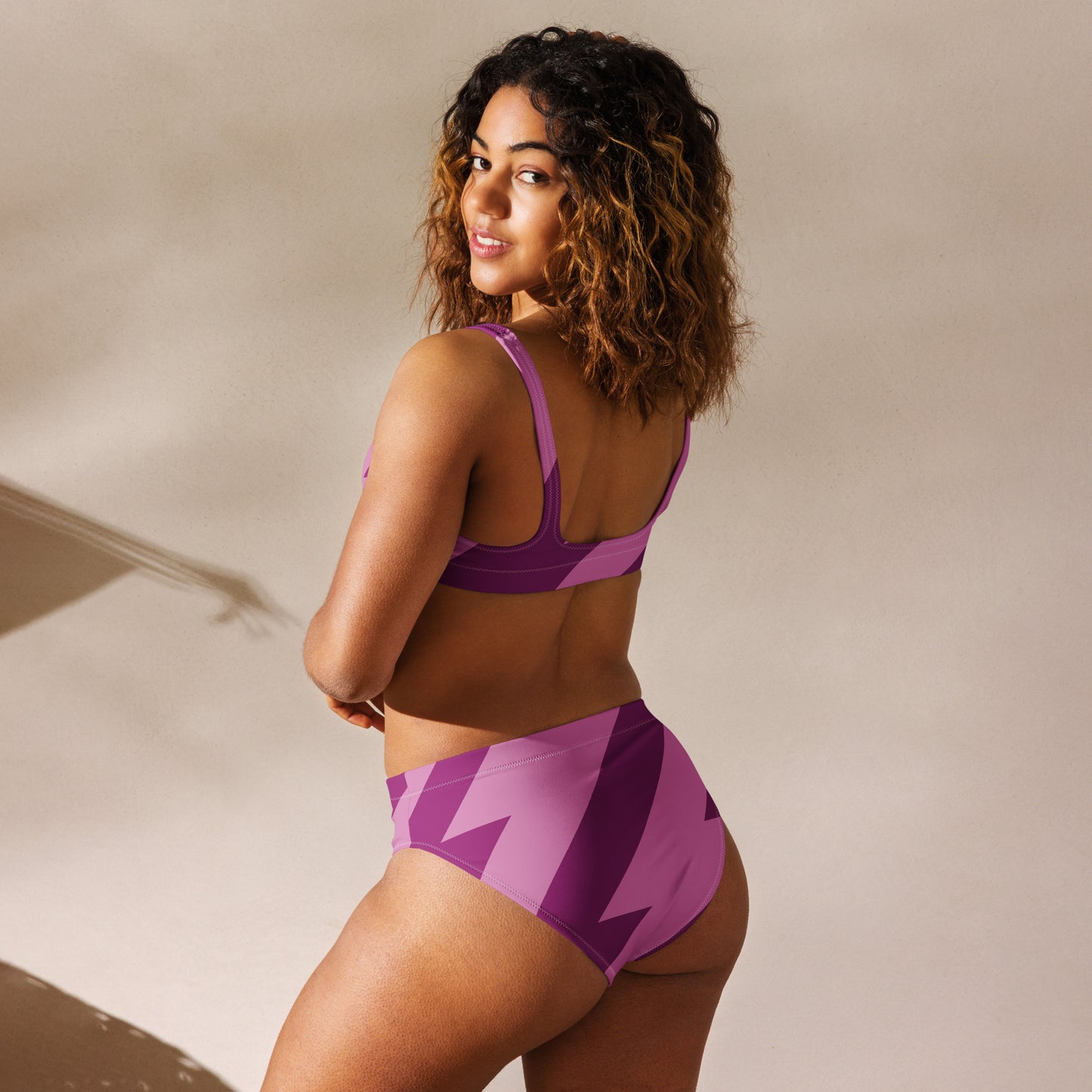 Violet Volt Recycled High-Waisted Bikini