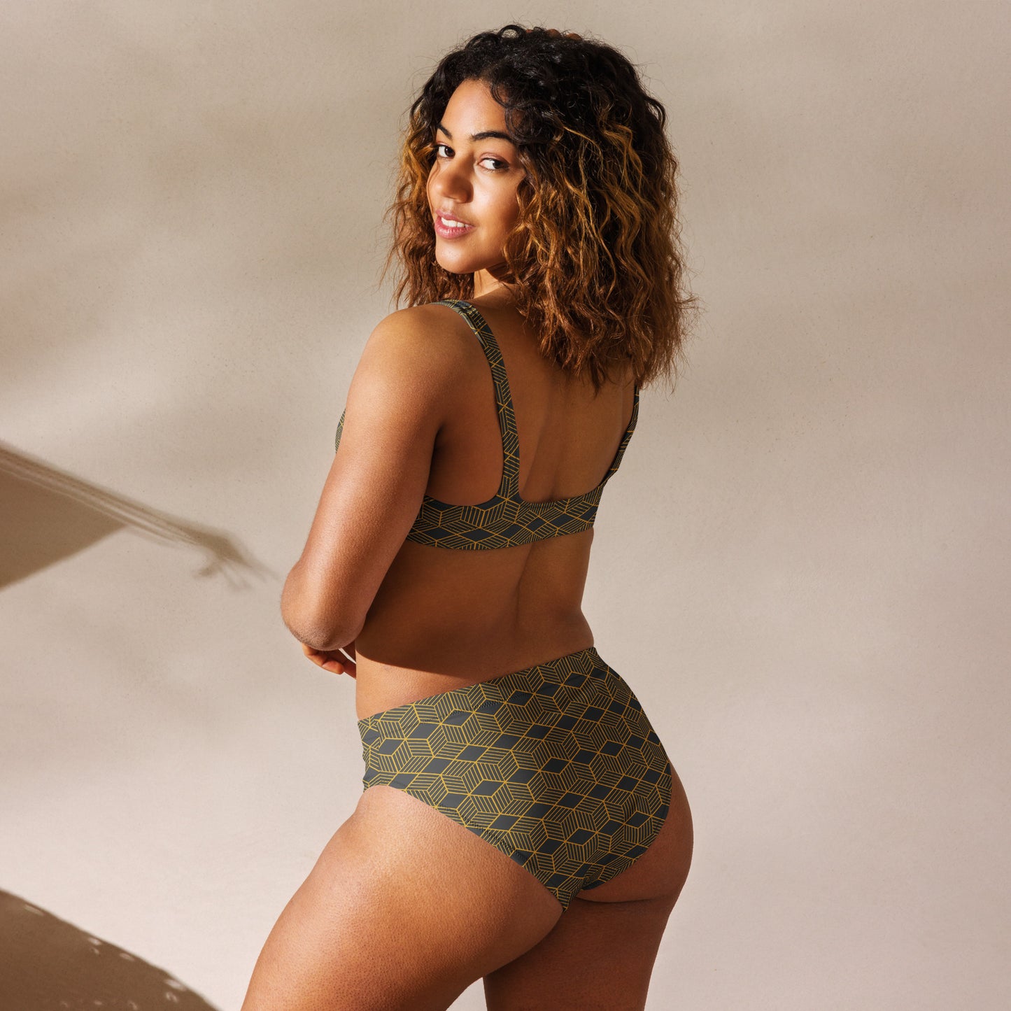 Mirage Sunburst Recycled High-Waisted Bikini