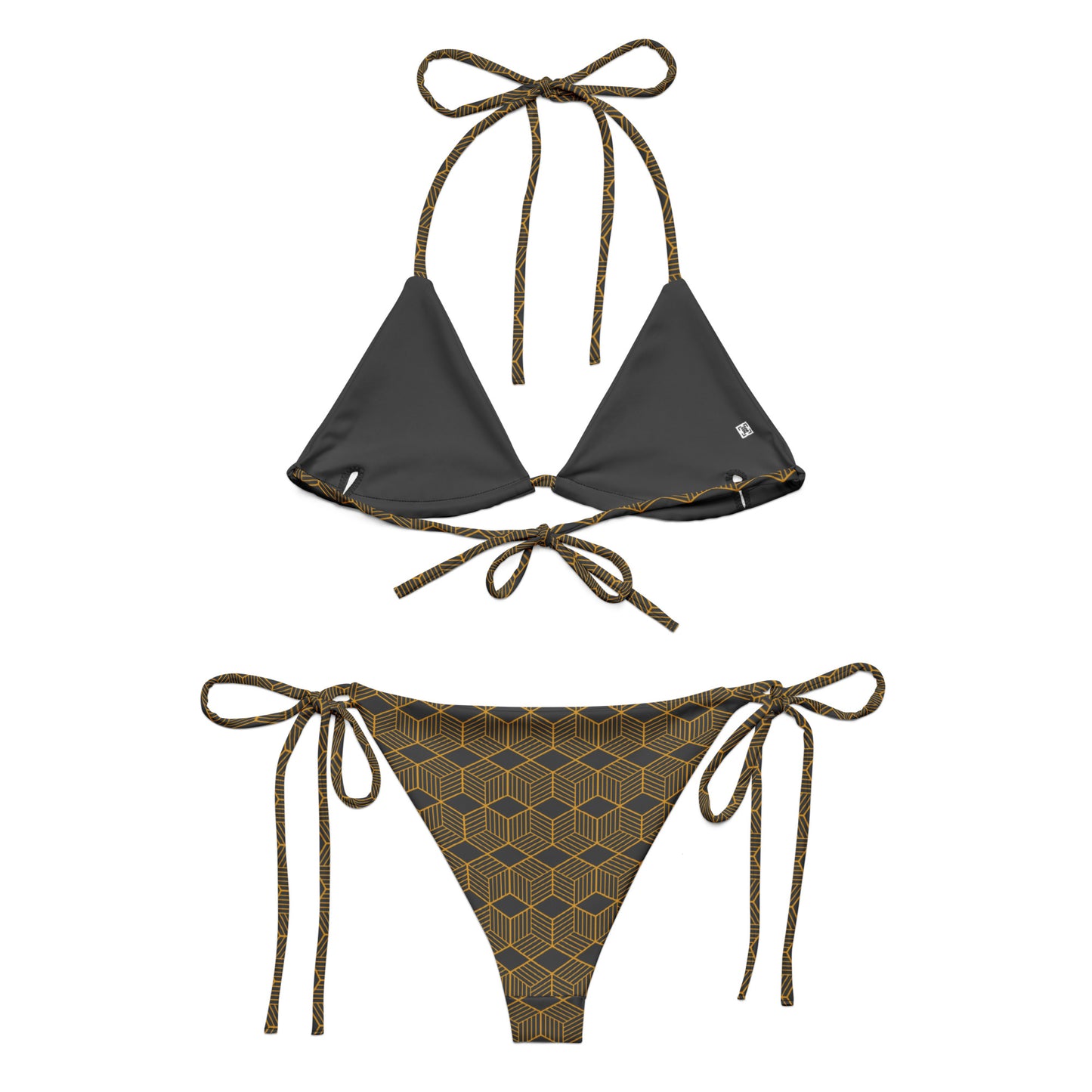Mirage Sunburst Recycled String Bikini