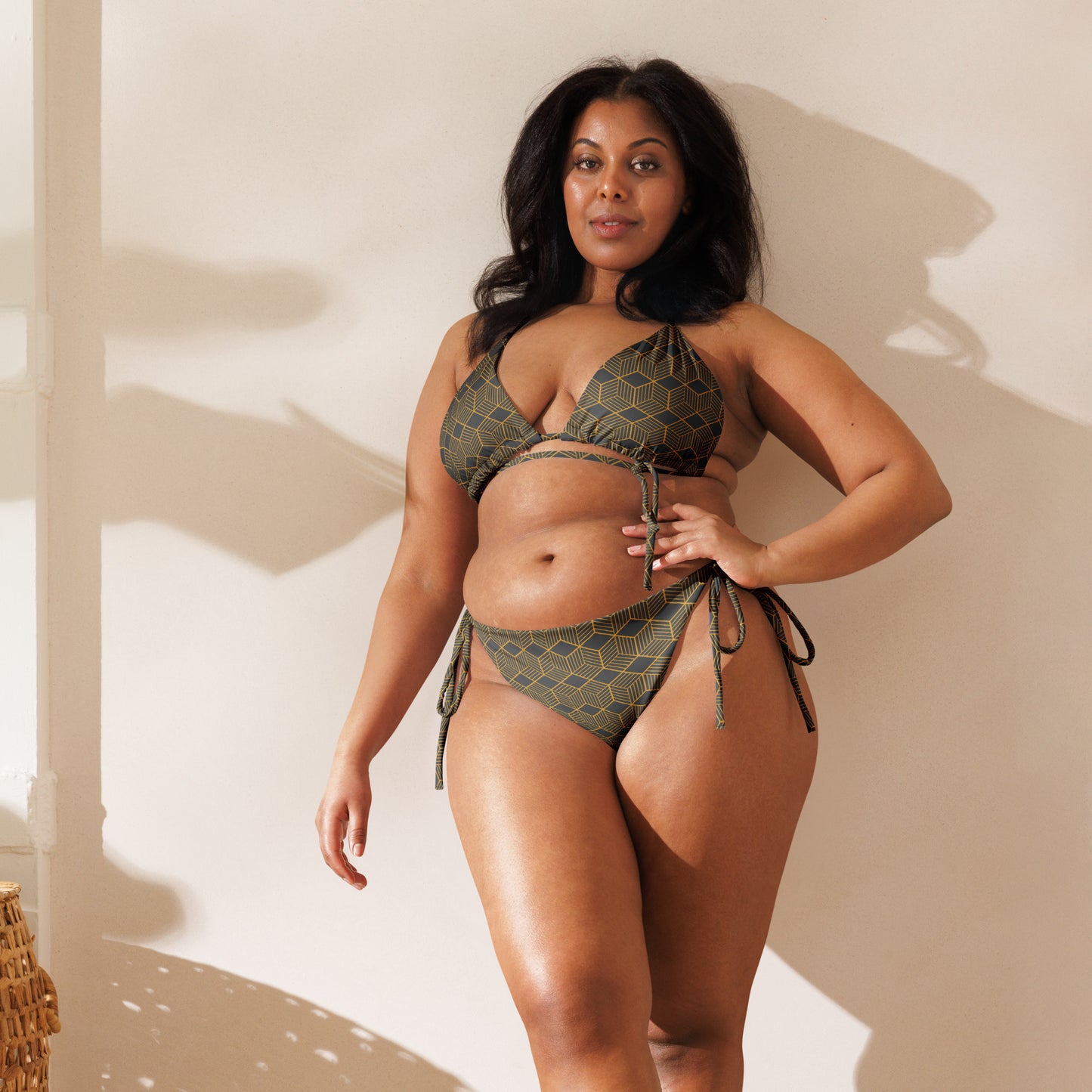 Mirage Sunburst Recycled String Bikini