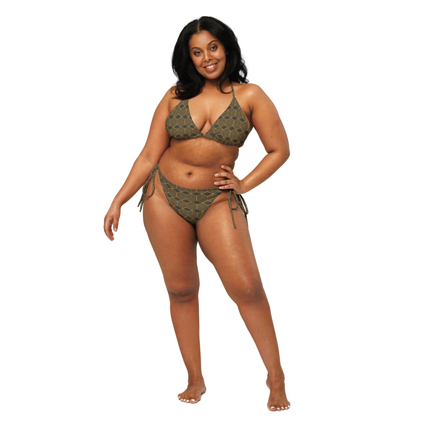 Mirage Sunburst Recycled String Bikini