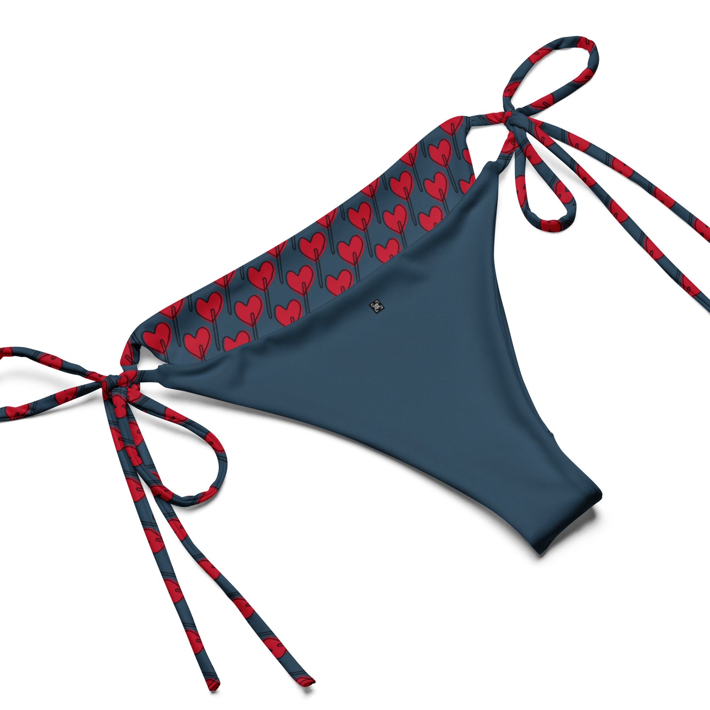 Lolly Hearts Recycled String Bikini