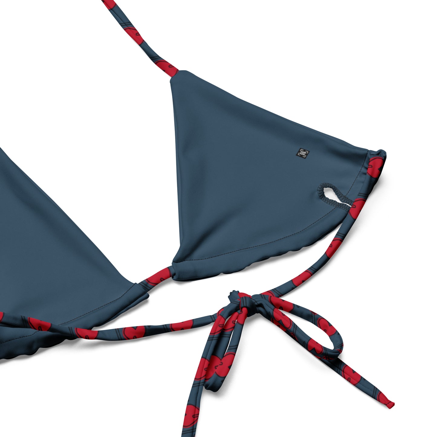 Lolly Hearts Recycled String Bikini