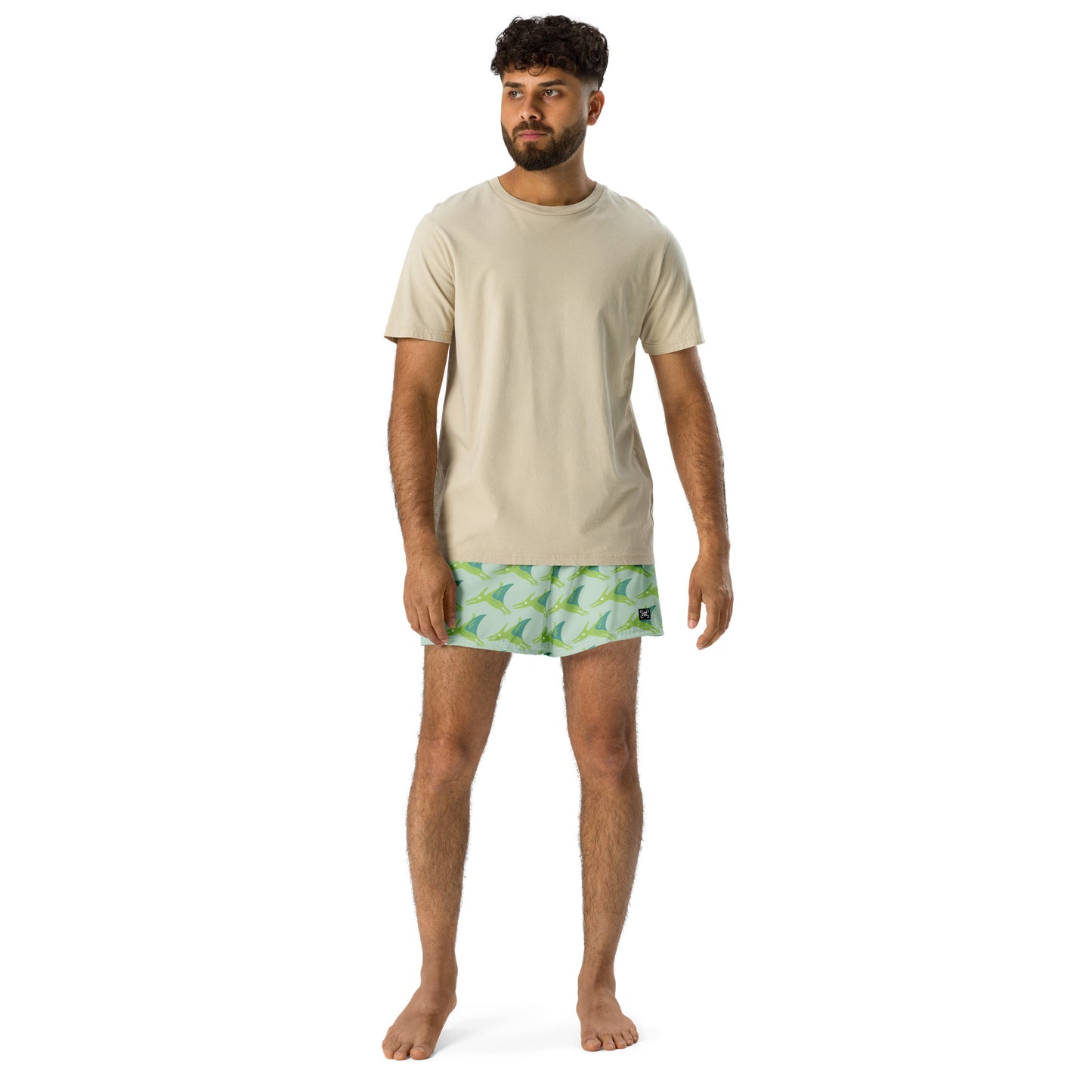 Verdant Pterodactyl Unisex Athletic Shorts