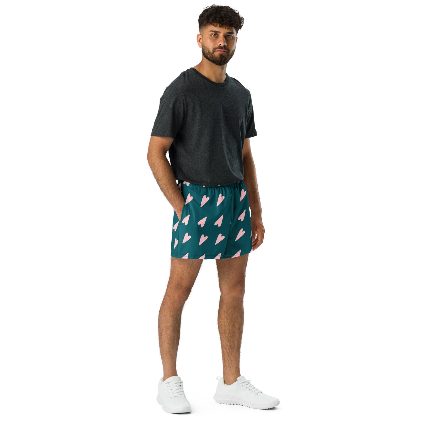 Cupid Heart Unisex Athletic Shorts