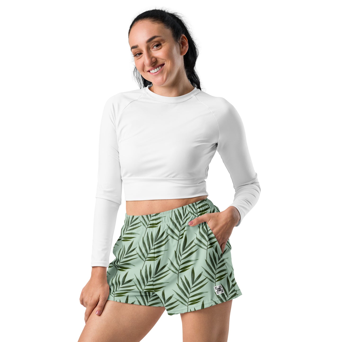 Sage Canopy Unisex Athletic Shorts
