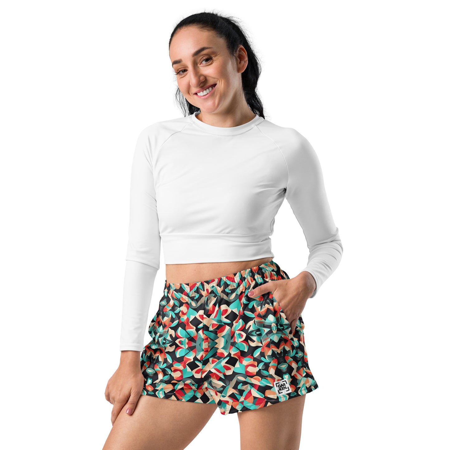 Chroma Mirage Unisex Athletic Shorts