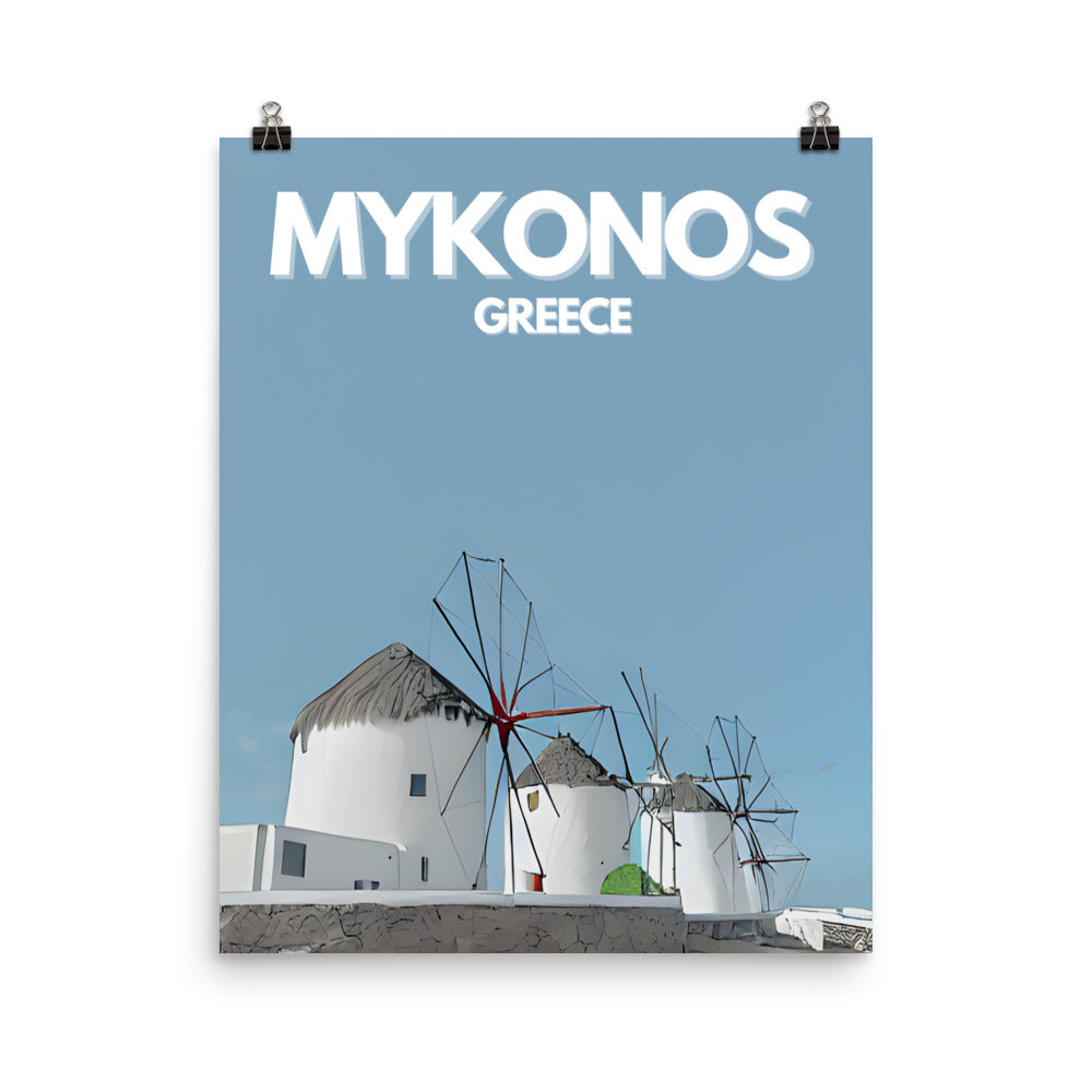 Mykonos Poster