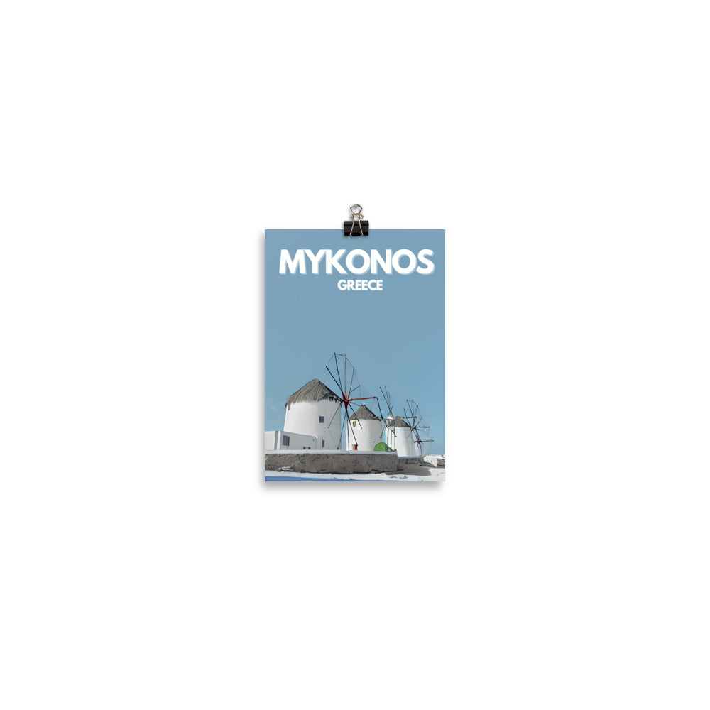 Mykonos Poster