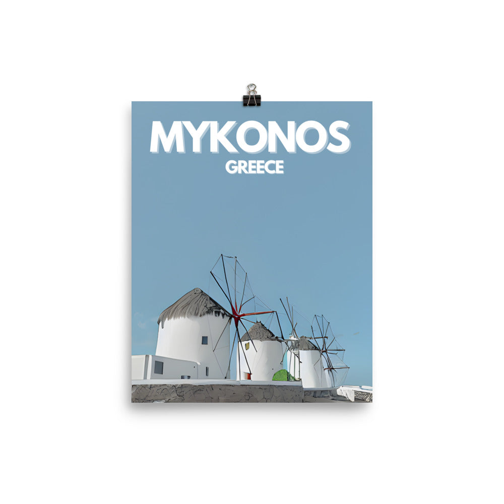 Mykonos Poster