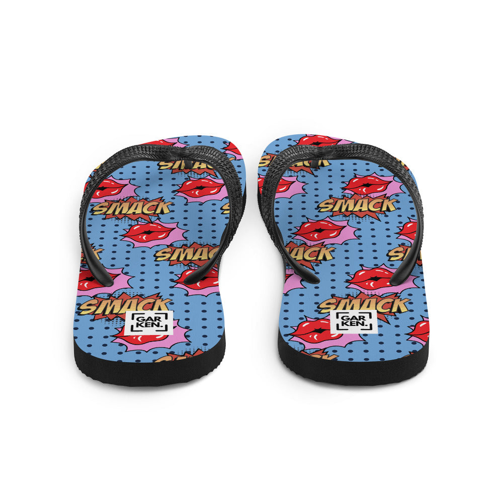 Smack Lips Flip-Flops