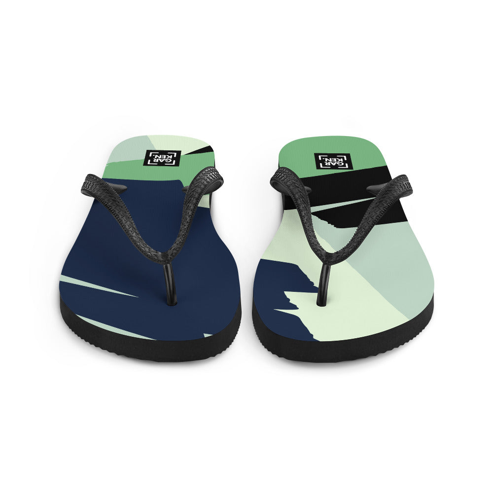 Brush Stroke Flip-Flops