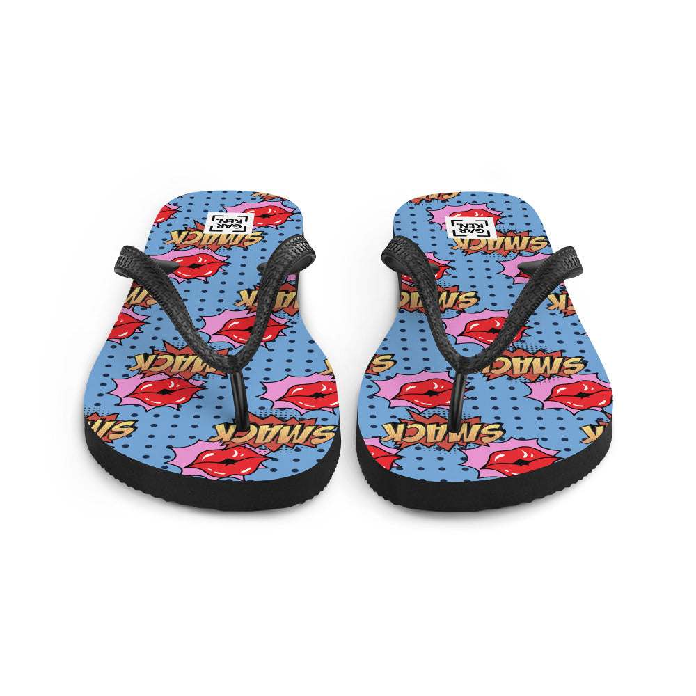 Smack Lips Flip-Flops