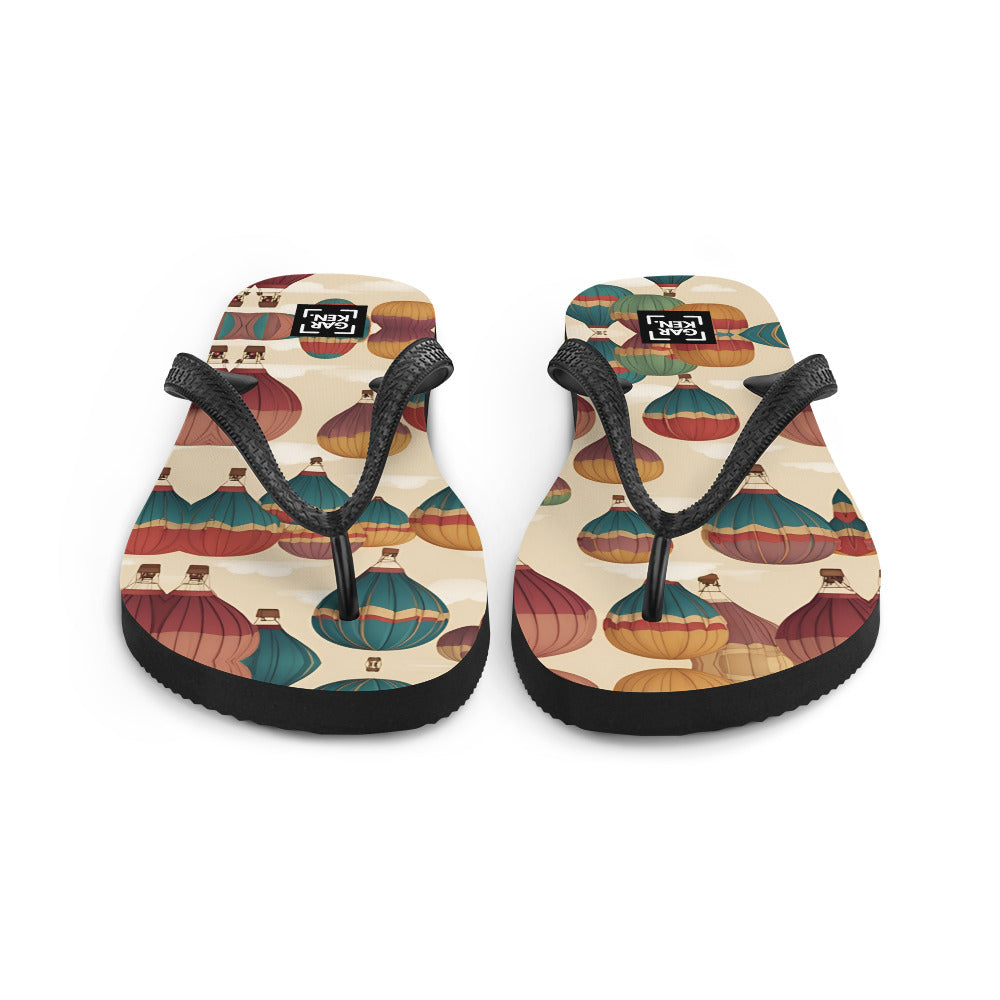 Aerial Kaleidoscope Flip-Flops