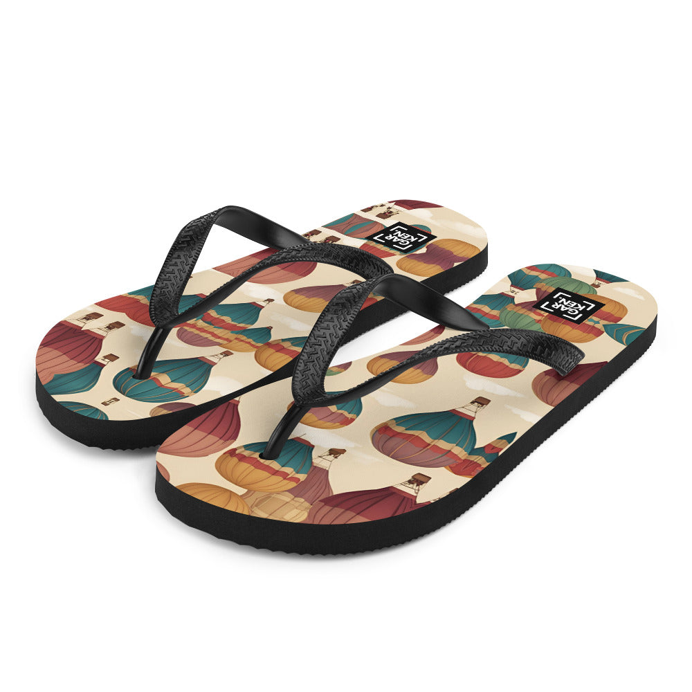 Aerial Kaleidoscope Flip-Flops