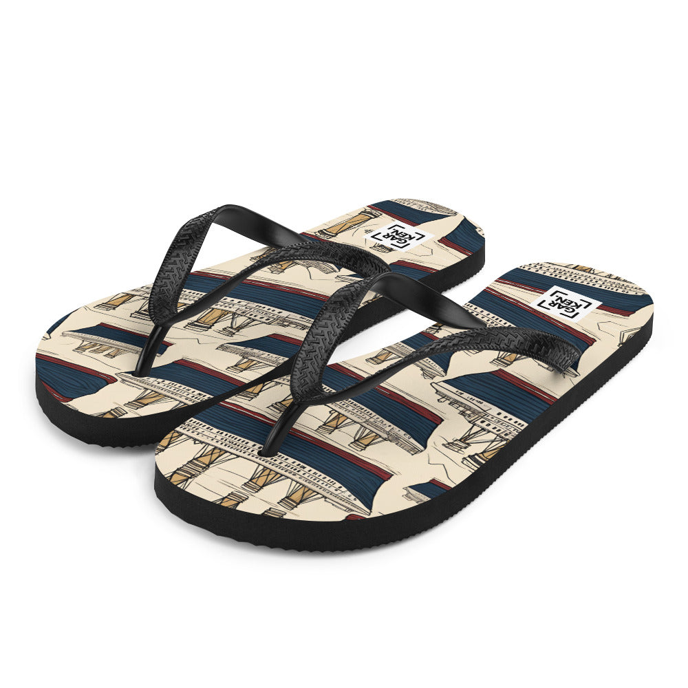 Heart of the Ocean Flip-Flops