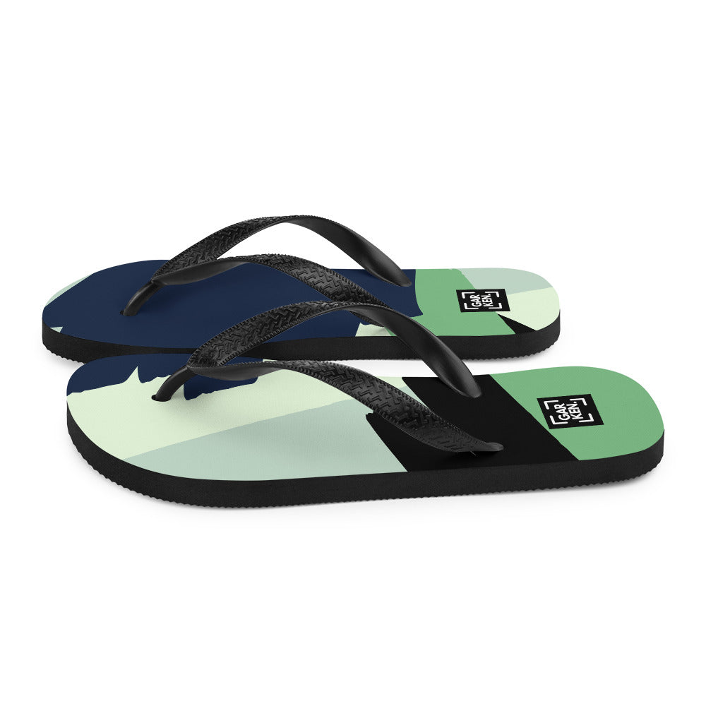 Brush Stroke Flip-Flops
