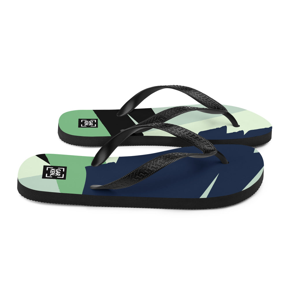 Brush Stroke Flip-Flops