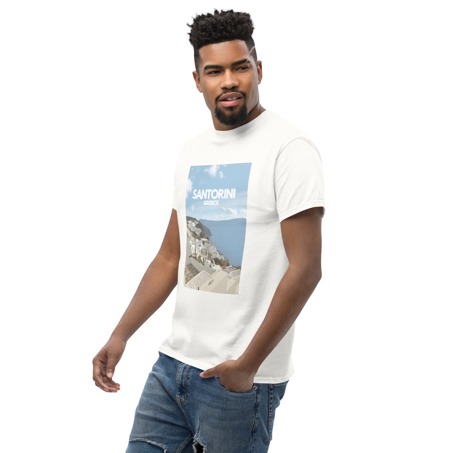Santorini Unisex Classic Tee