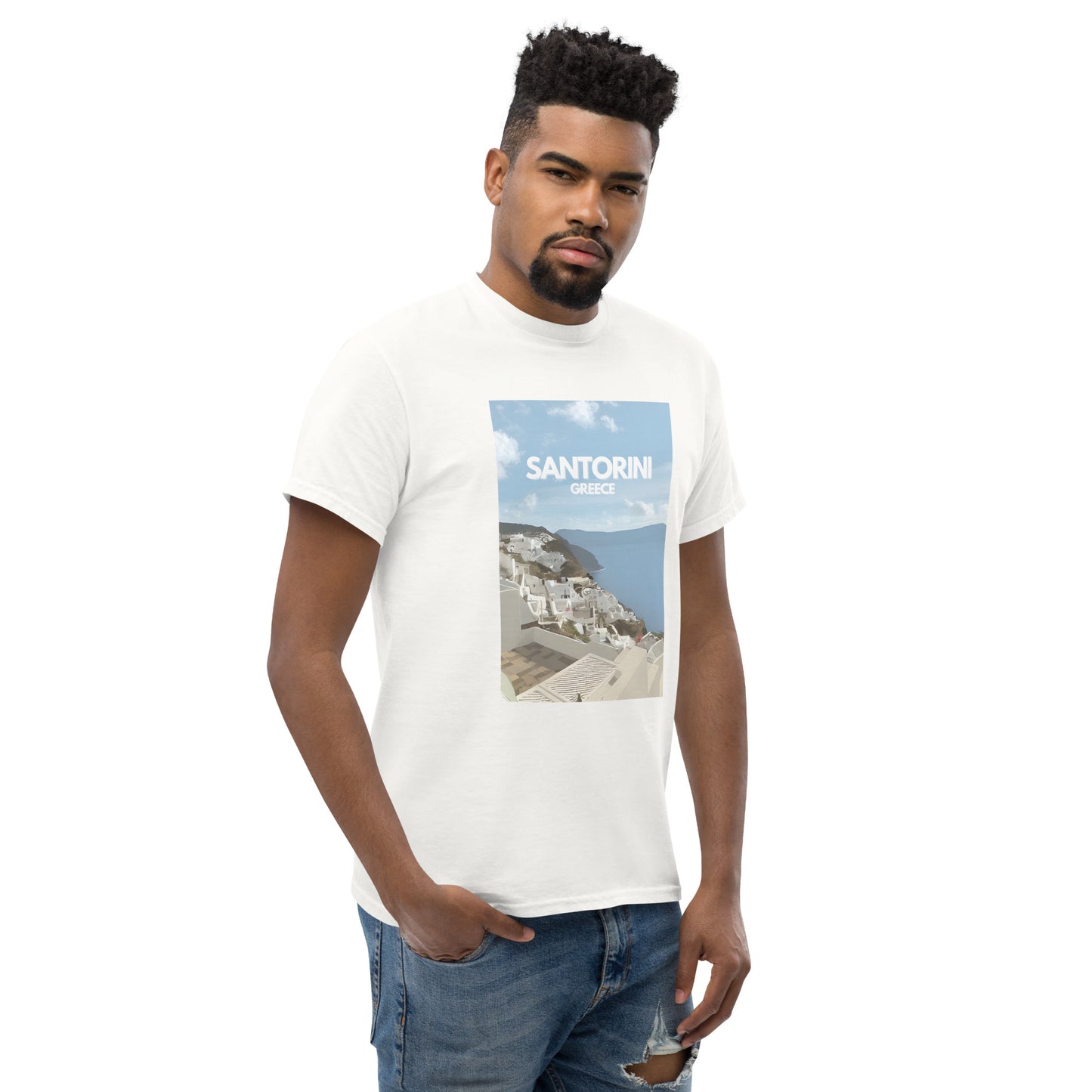 Santorini Unisex Classic Tee