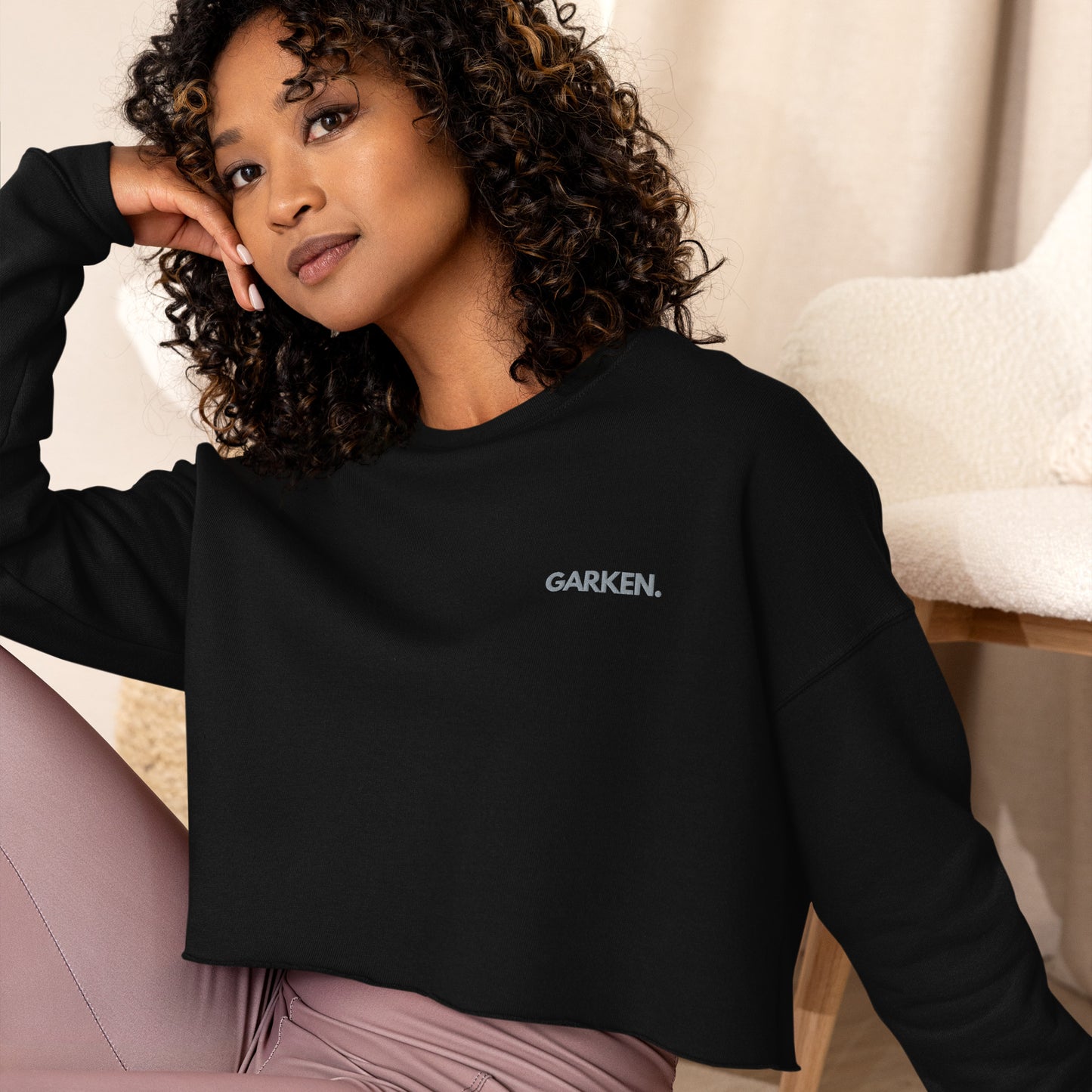 Amelia Women's Crop Sweatshirt