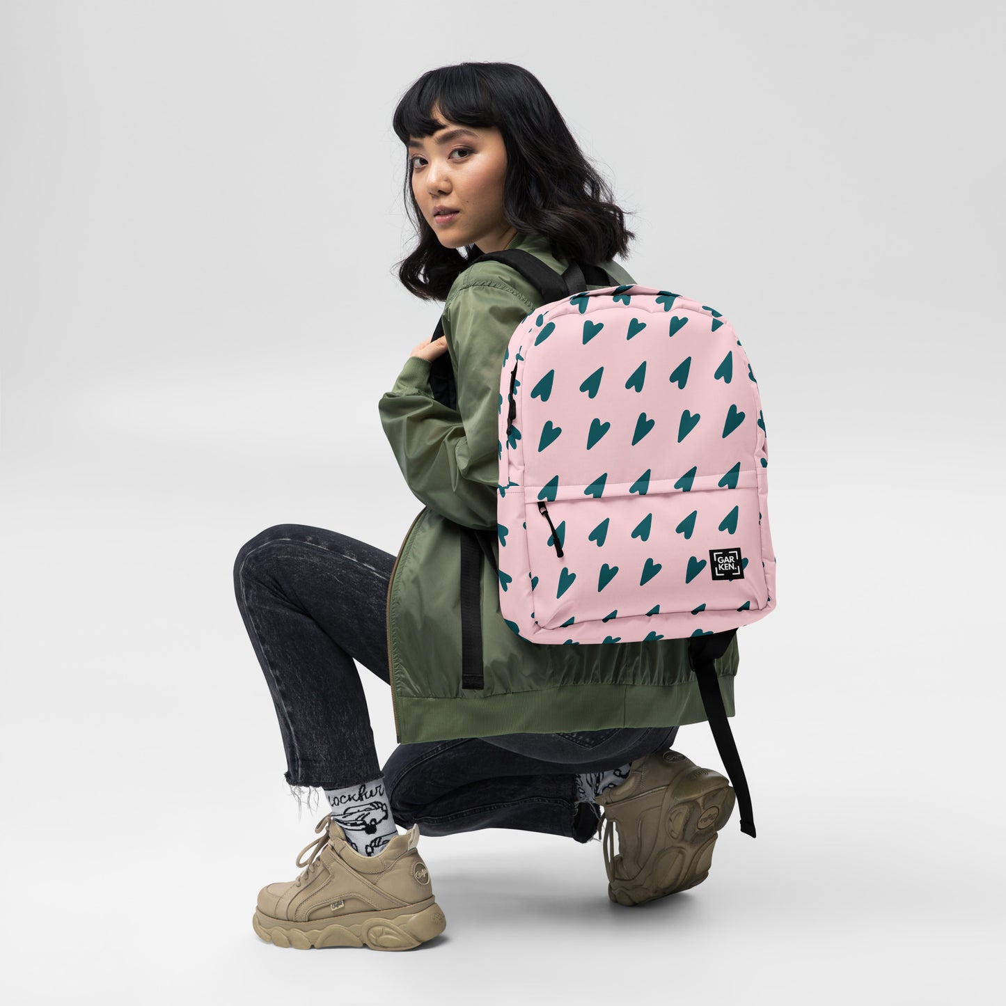 Pink Cupid Hearts Backpack