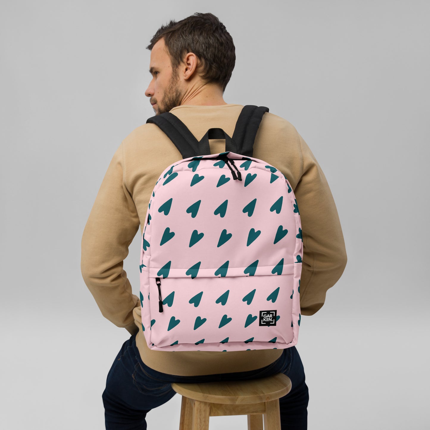 Pink Cupid Hearts Backpack