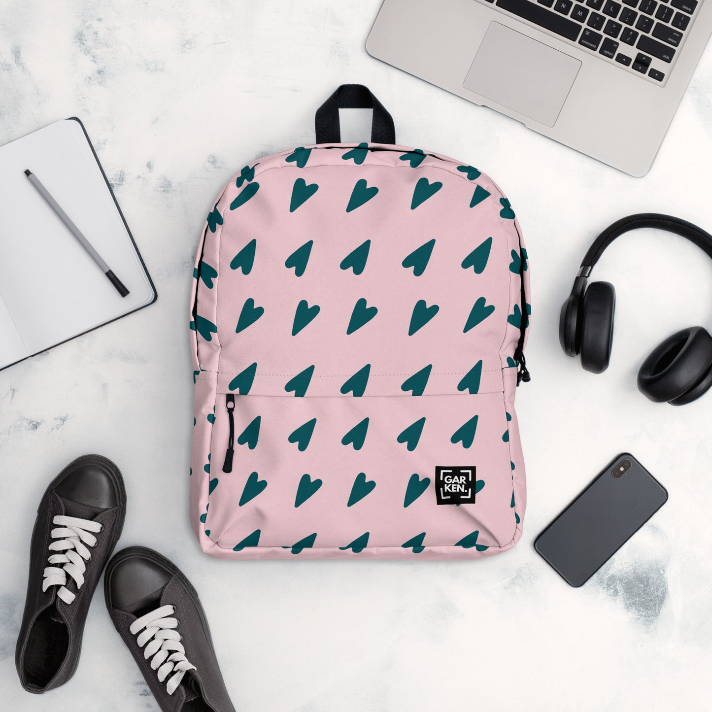 Pink Cupid Hearts Backpack