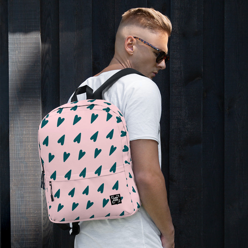 Pink Cupid Hearts Backpack