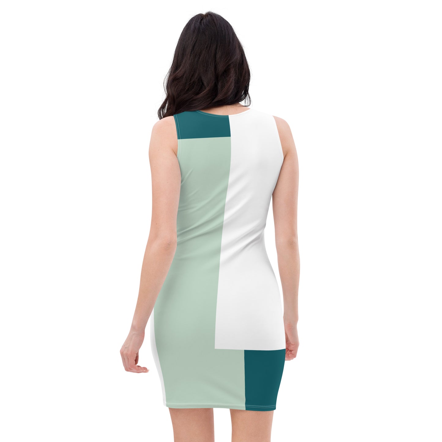 Aqua Harmony Bodycon Dress