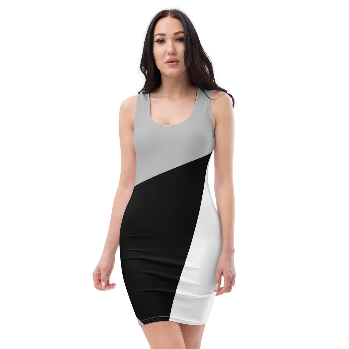 Slate Serenity Bodycon Dress