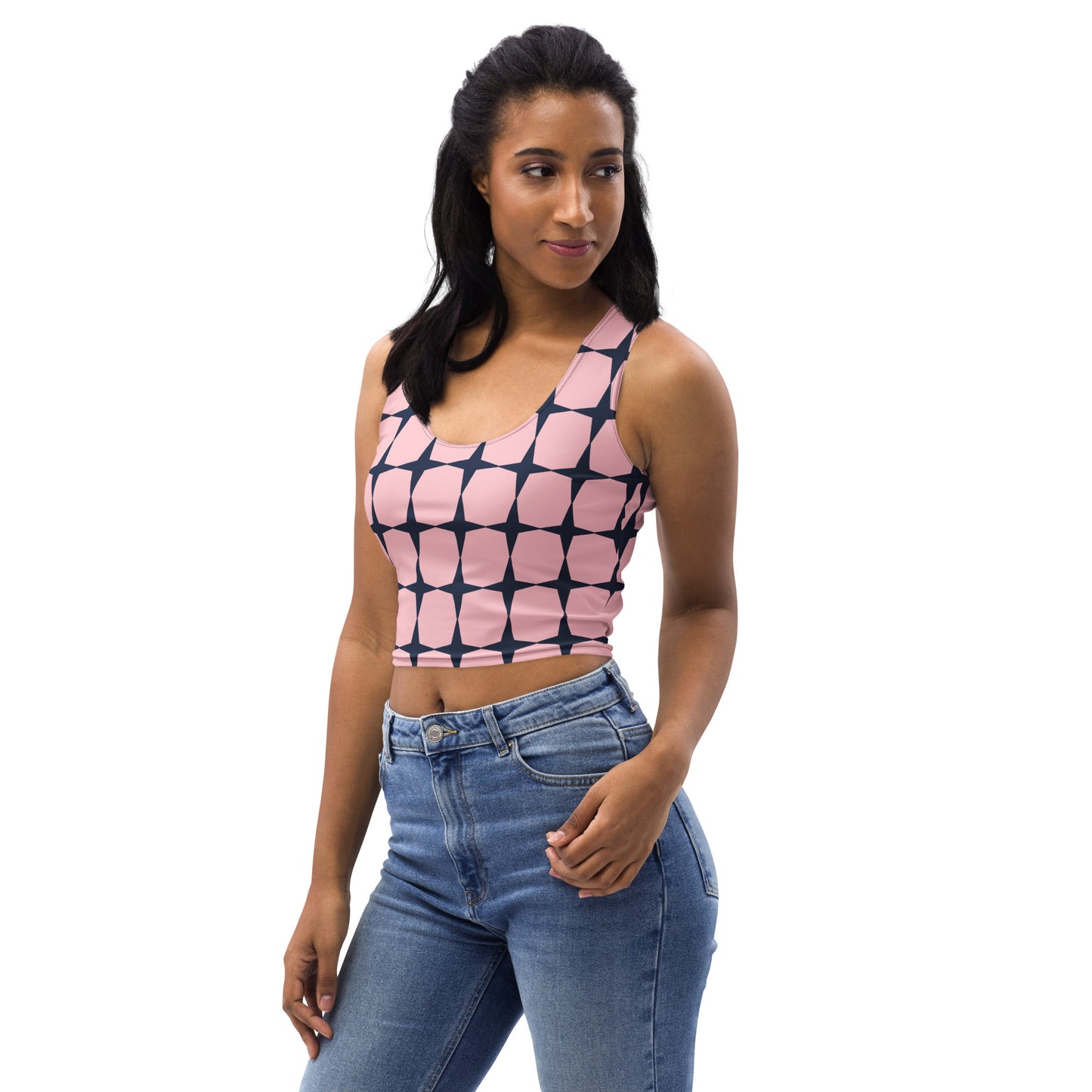 Rose Noir Crop Top