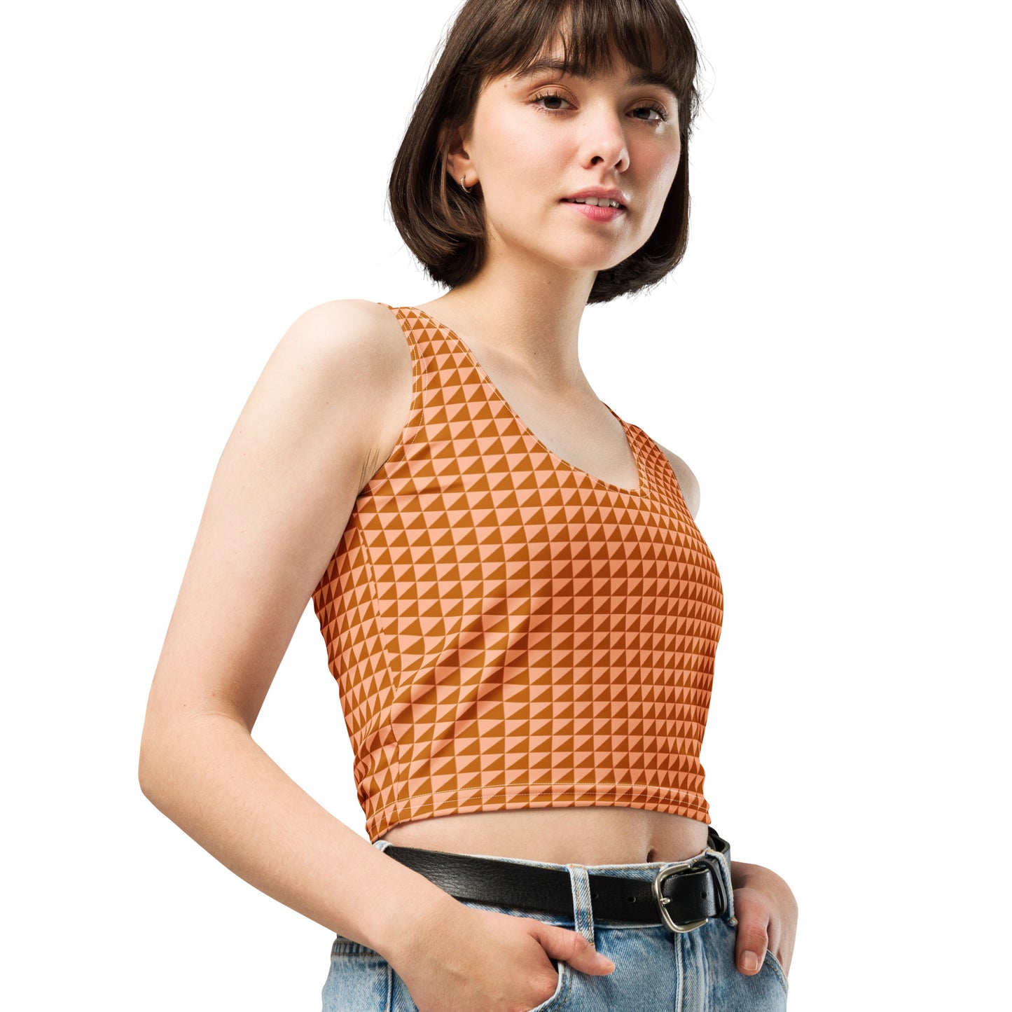 Toasted Apricot Crop Top