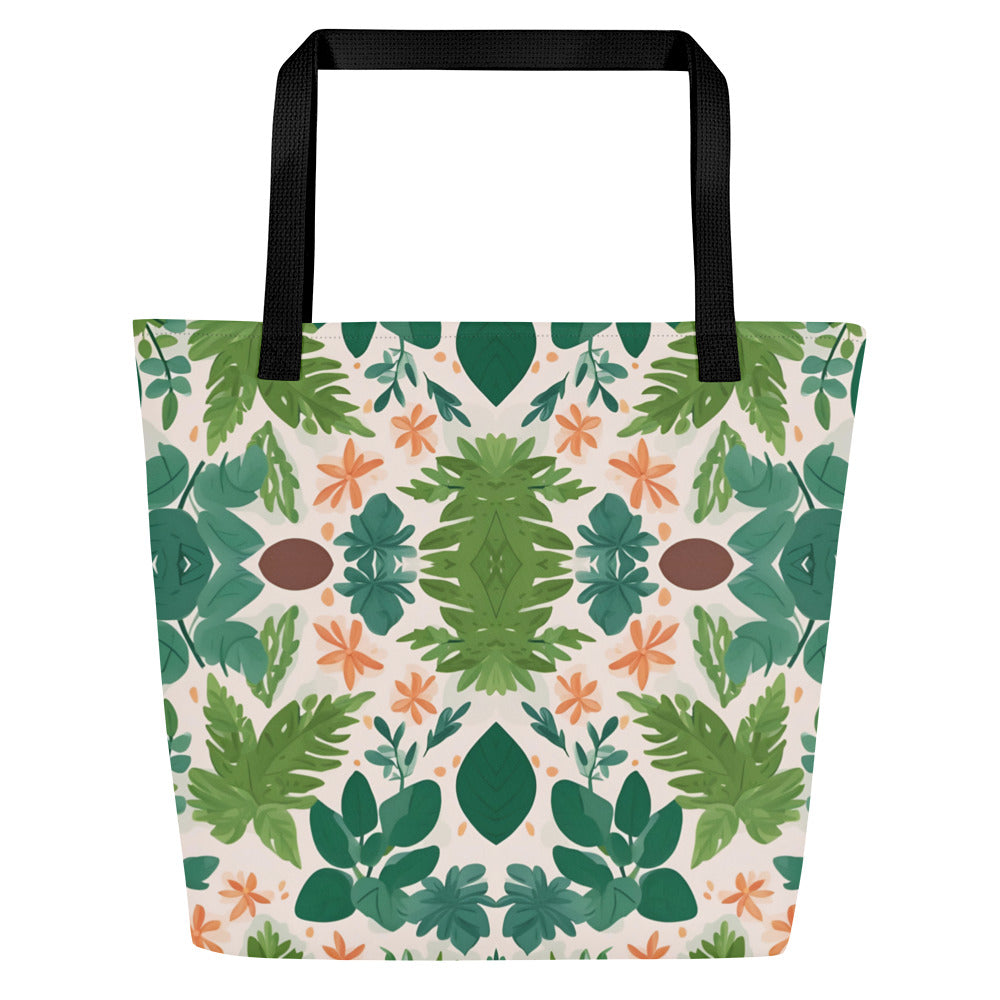 Summer Canopy Large Tote Bag