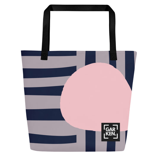 Spectrum Circles Large Tote Bag