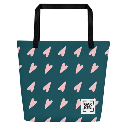 Cupid Hearts Large Tote Bag