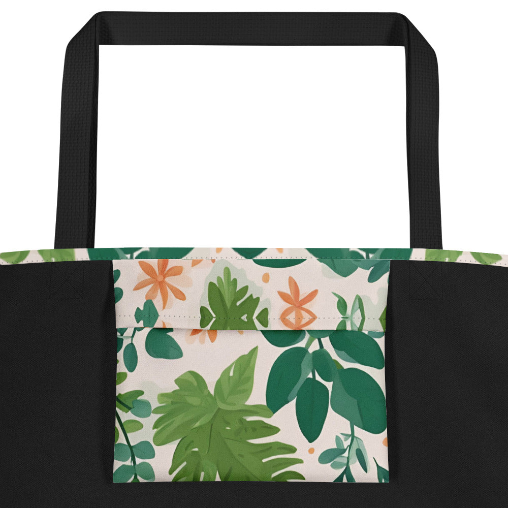 Summer Canopy Large Tote Bag