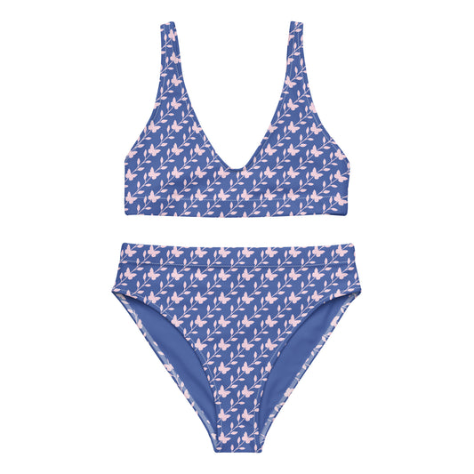 Wingflower Recycled High-Waisted Bikini