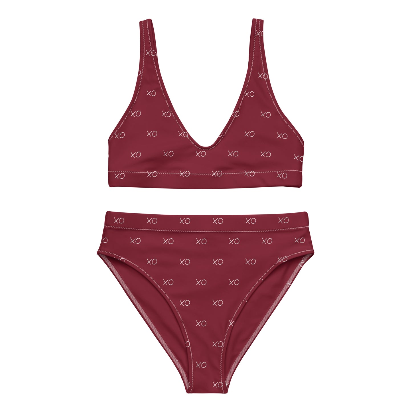 Love XO Recycled High-Waisted Bikini