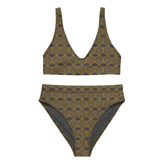 Mirage Sunburst Recycled High-Waisted Bikini