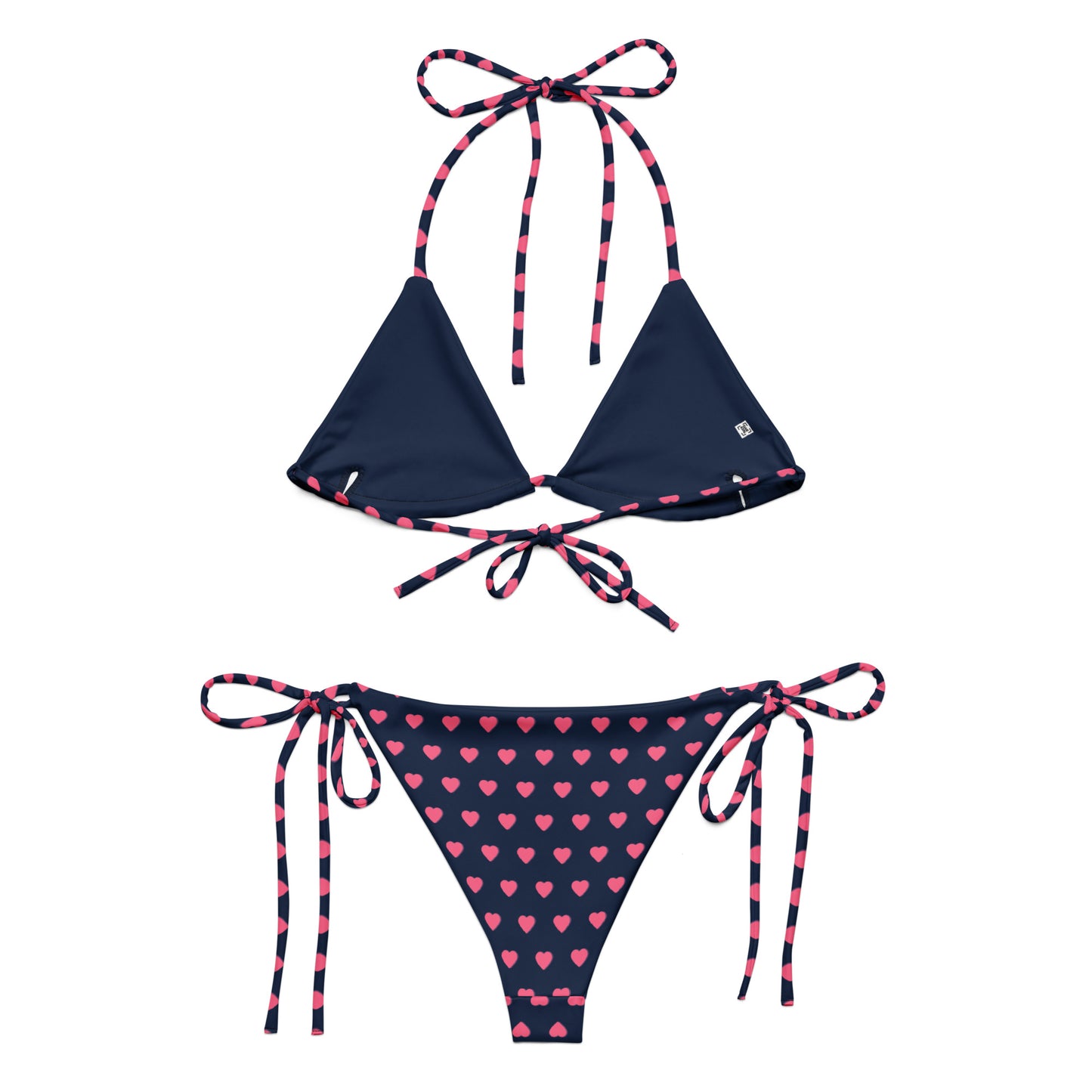 Sailor's Love Recycled String Bikini