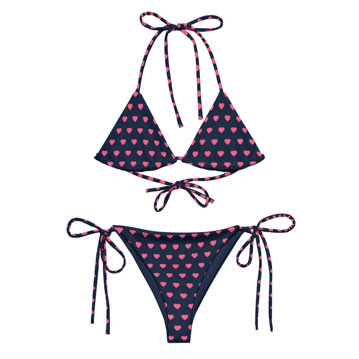 Sailor's Love Recycled String Bikini