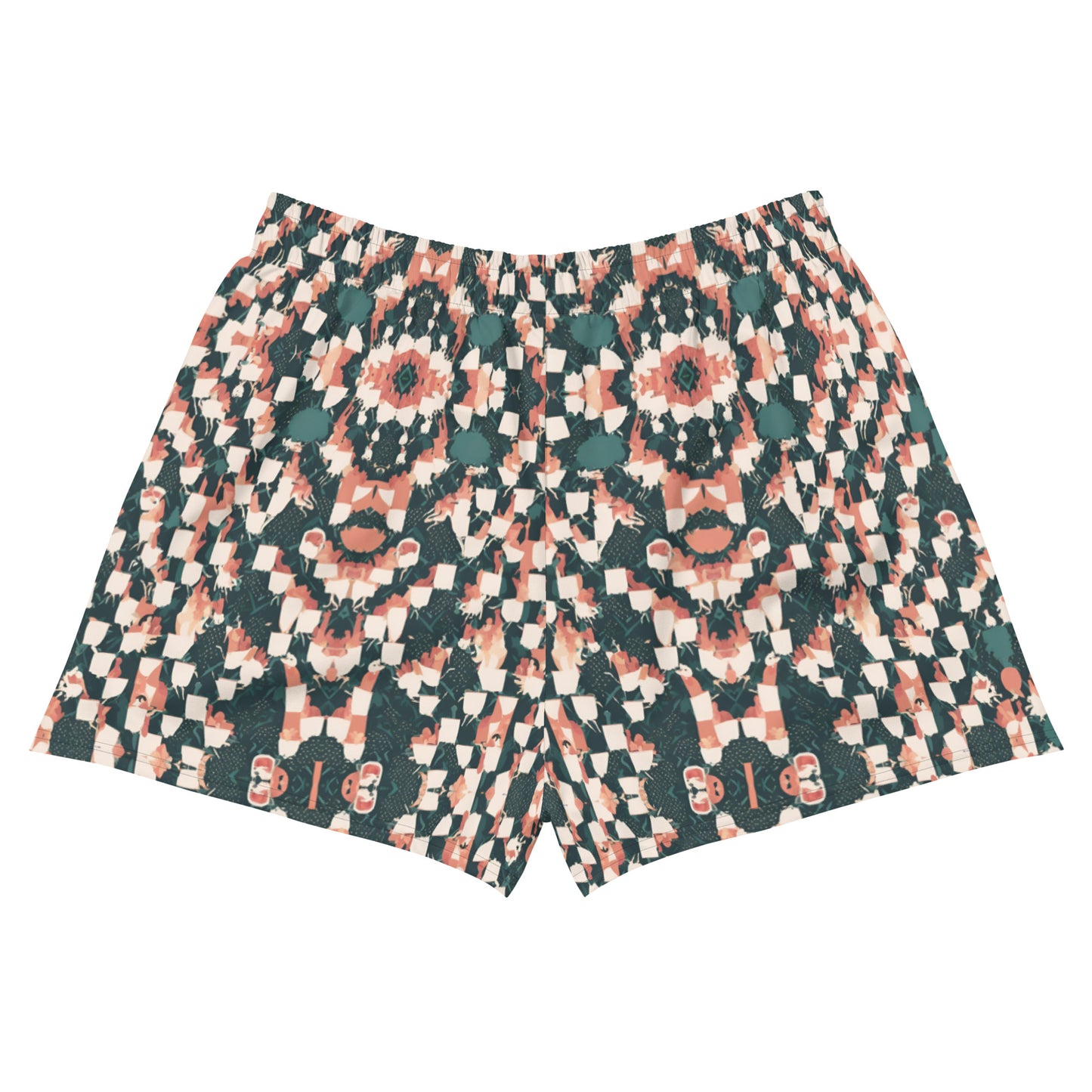 Calico Mosaic Unisex Athletic Shorts