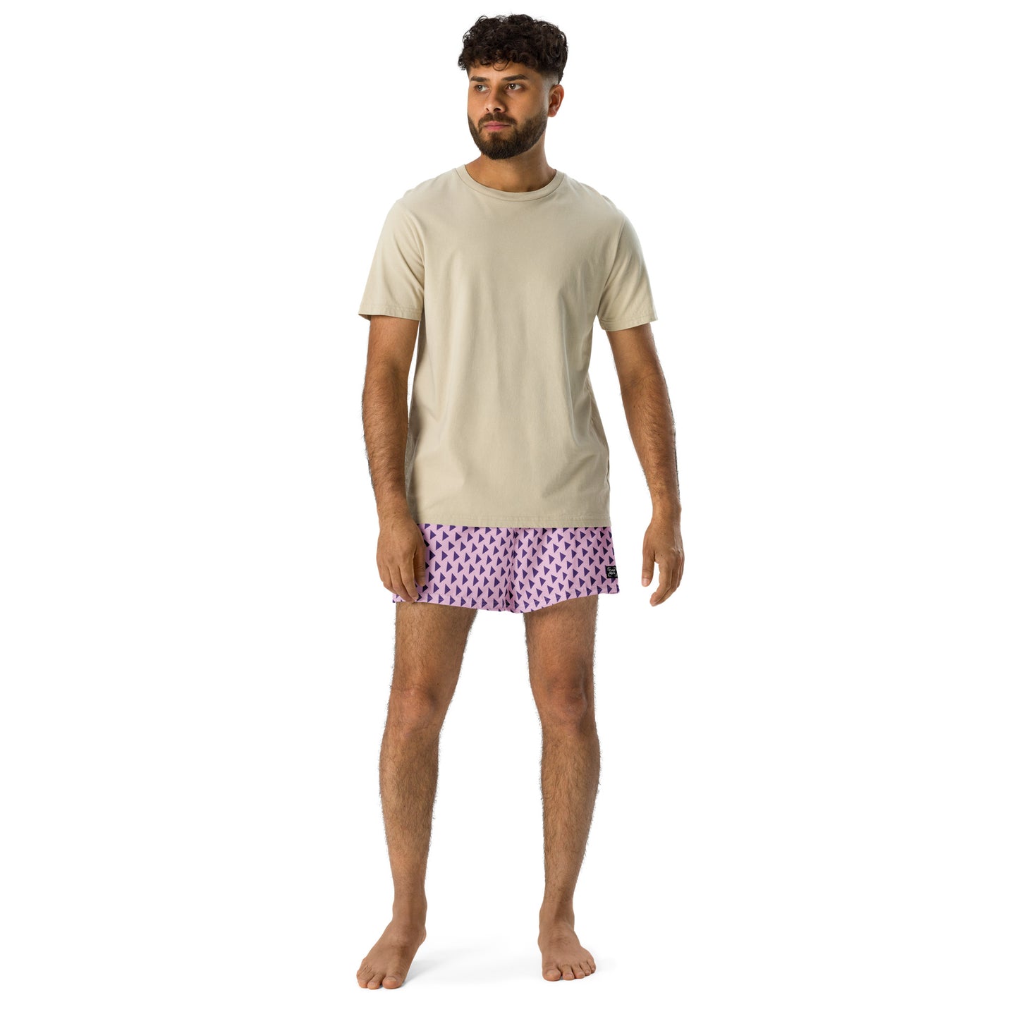 Lavender Prism Unisex Athletic Shorts